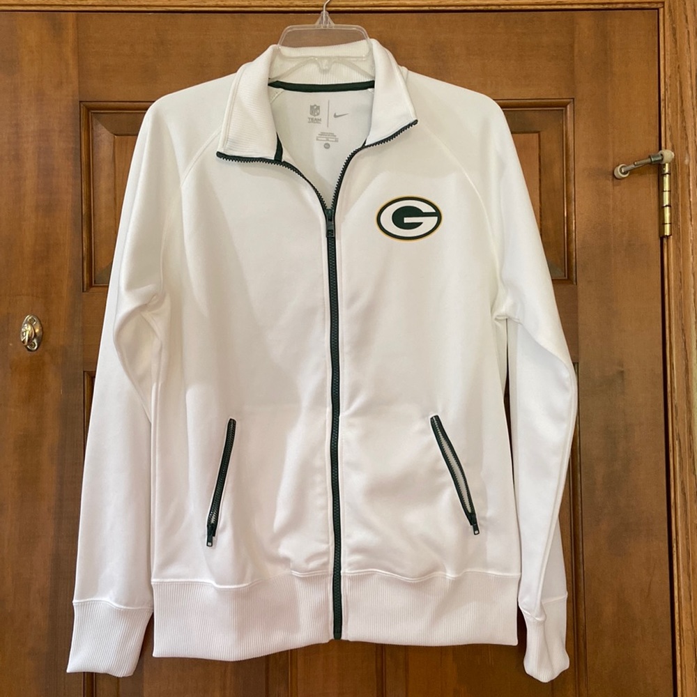 Green Bay Packer Zip Up. Size XL.